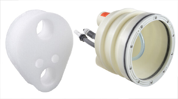 Закладная деталь из ABS-пластика противотока JET SMART, JET VOGUE, JET WAVE /232.1100.000