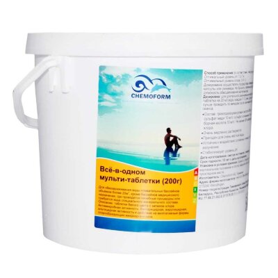 Мульти-таблетки все в одном 200 г, 30 кг, Chemoform