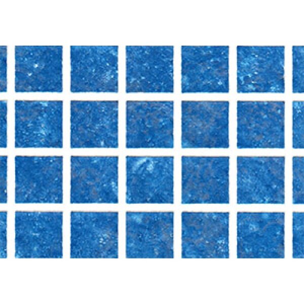 Пленка ПВХ 1,65х25,00м "Haogenplast Matrix",  Blue-3D, мозаика синяя -3D