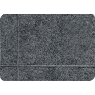Пленка ПВХ 1,65х25,00м "Haogenplast TileFlex",  Grey-3D, серый графит-3D