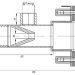 Форсунка гидромассажная, 7м3/ч, подкл.G1" внутр.(закл.деталь универ,146мм), доп. треб-ся ФП.091.8/ФГк.07/1