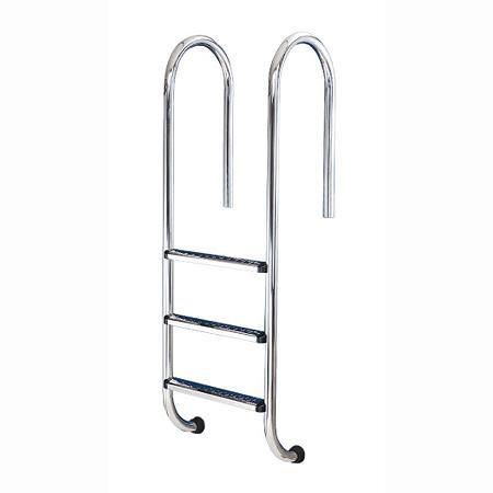 Лестница Wall 3 ступени ( нерж.ст., ступени люкс) AISI-304, Flexinox /87132031
