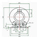 Компрессор HPE/Airtech 0,85 кВт, 145 м3/ч, 1 1/2", 220V /HSC0140-1MA850-1/ASC0140-1MA800-1